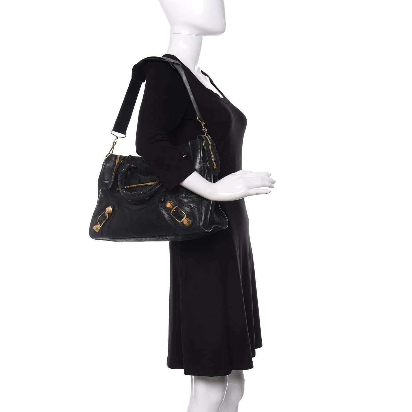 Agneau Giant 21 Gold Hardware City Black