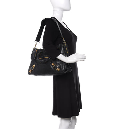 Balenciaga Agneau Giant 21 Gold Hardware City Black 2 of 10