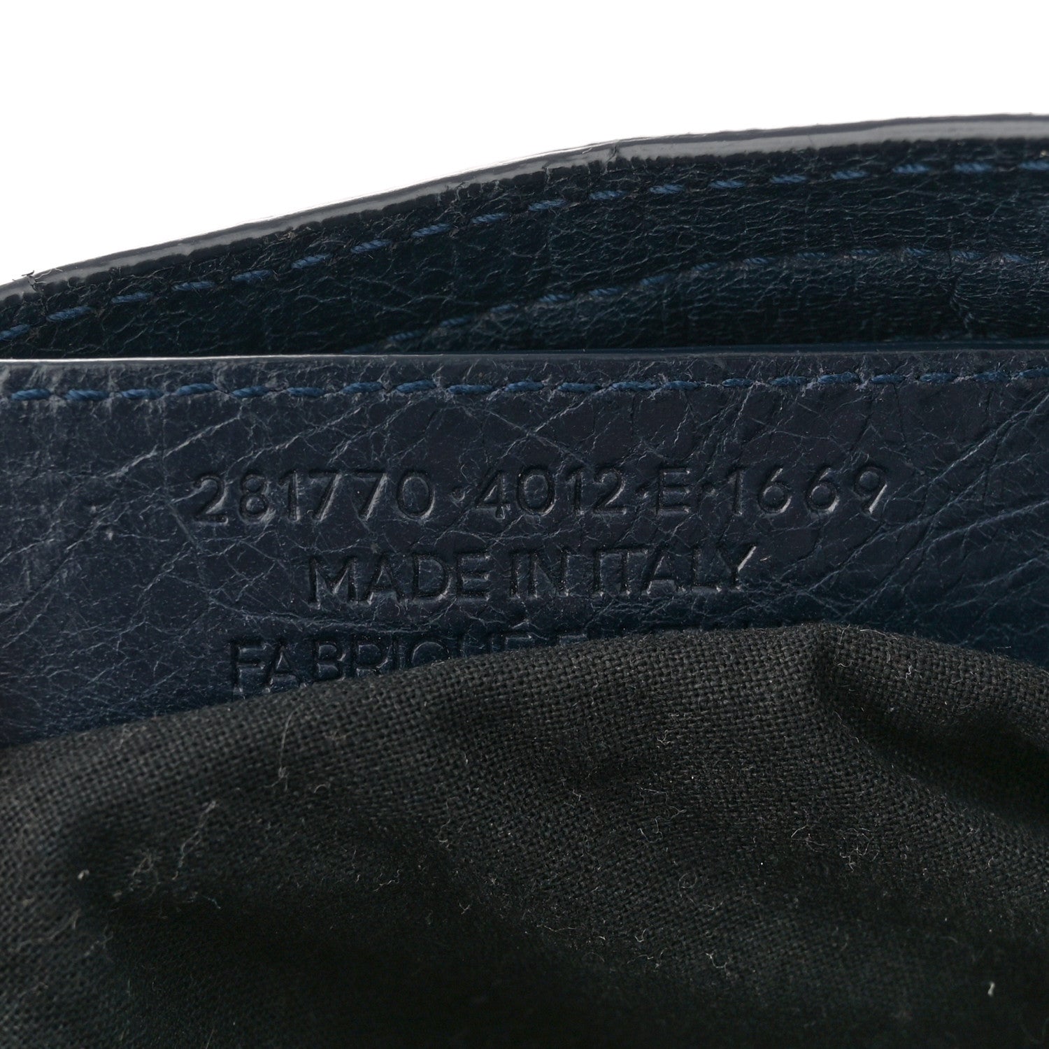 Balenciaga Agneau Giant 12 Gold Hardware City Bleu Obscur 8 of 13