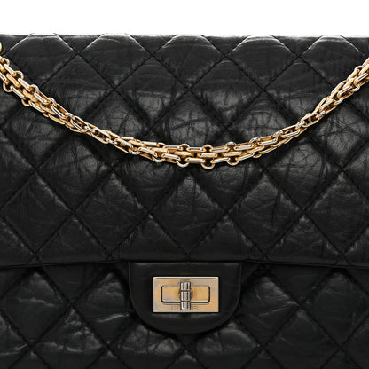 Chanel Aged Calfskin Quilted 2.55 Reissue 226 Flap Black 8 of 10