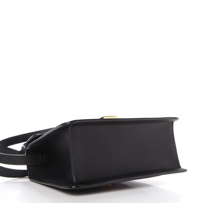 Gucci Calfskin Mini Sylvie Top Handle Bag Black 4 of 10