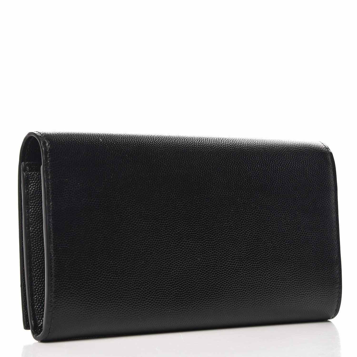 Saint Laurent Grain De Poudre Star Studded Monogram Zip Wallet in Black 3 of 8