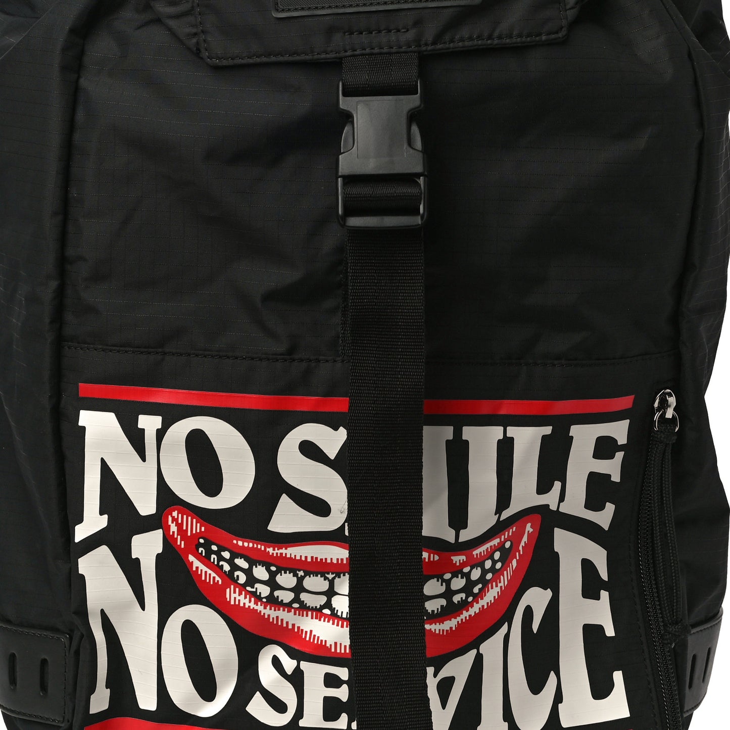 Nylon No Smile Backpack Black