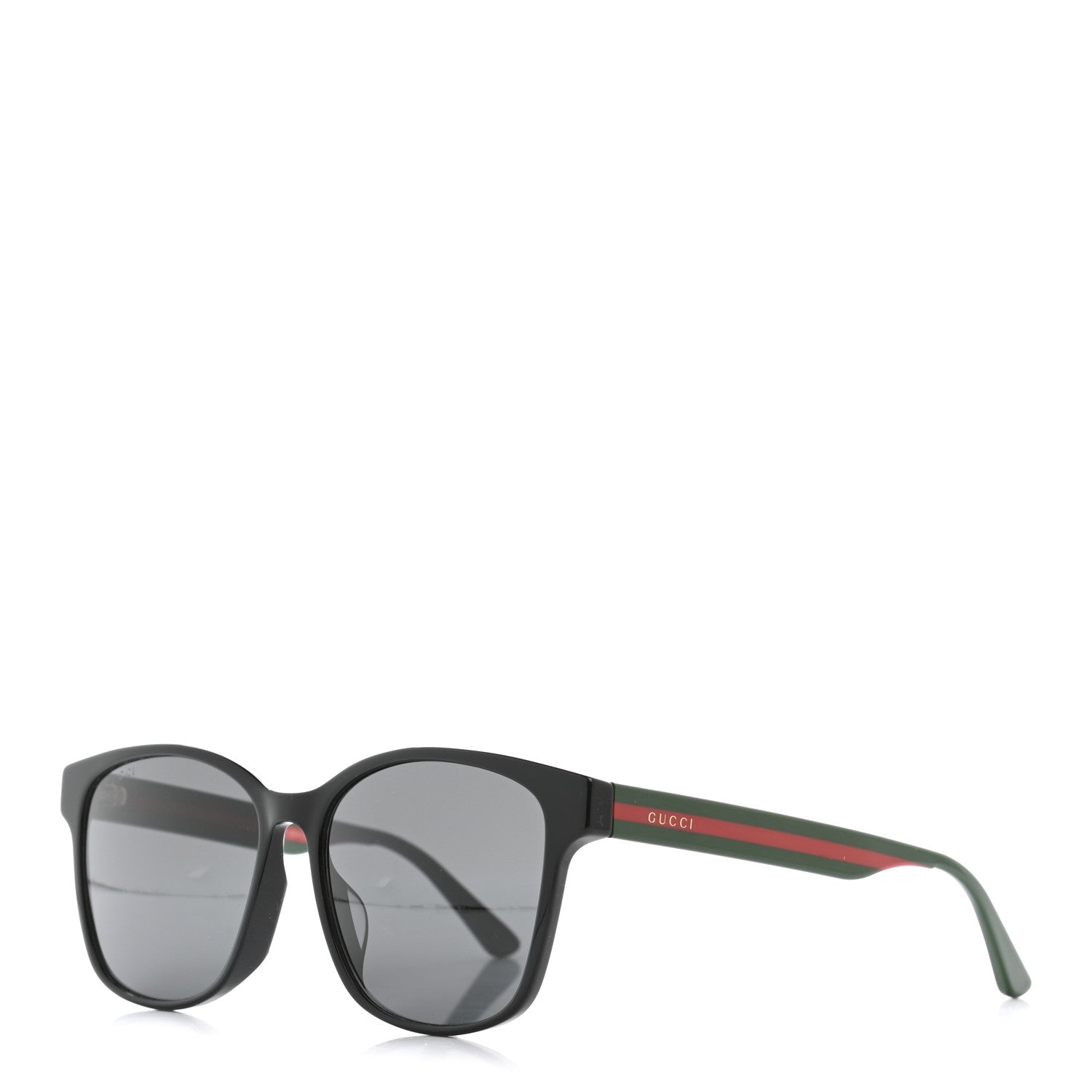 Gucci Square Eye GG Web Sunglasses GG0417SK Black 1 of 8
