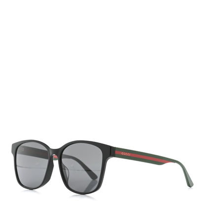 Gucci Square Eye GG Web Sunglasses GG0417SK Black 1 of 8