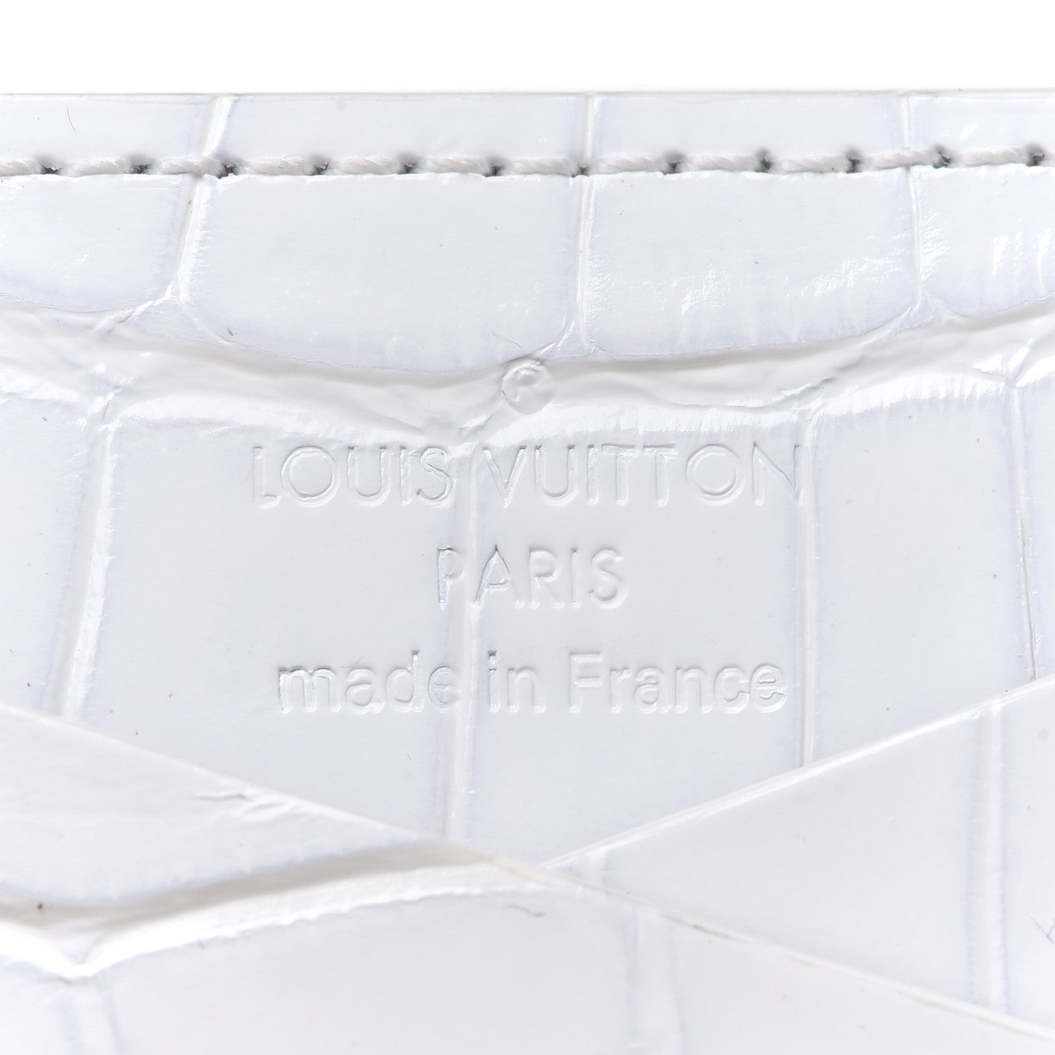Louis Vuitton Crocodile Card Holder 6 of 6