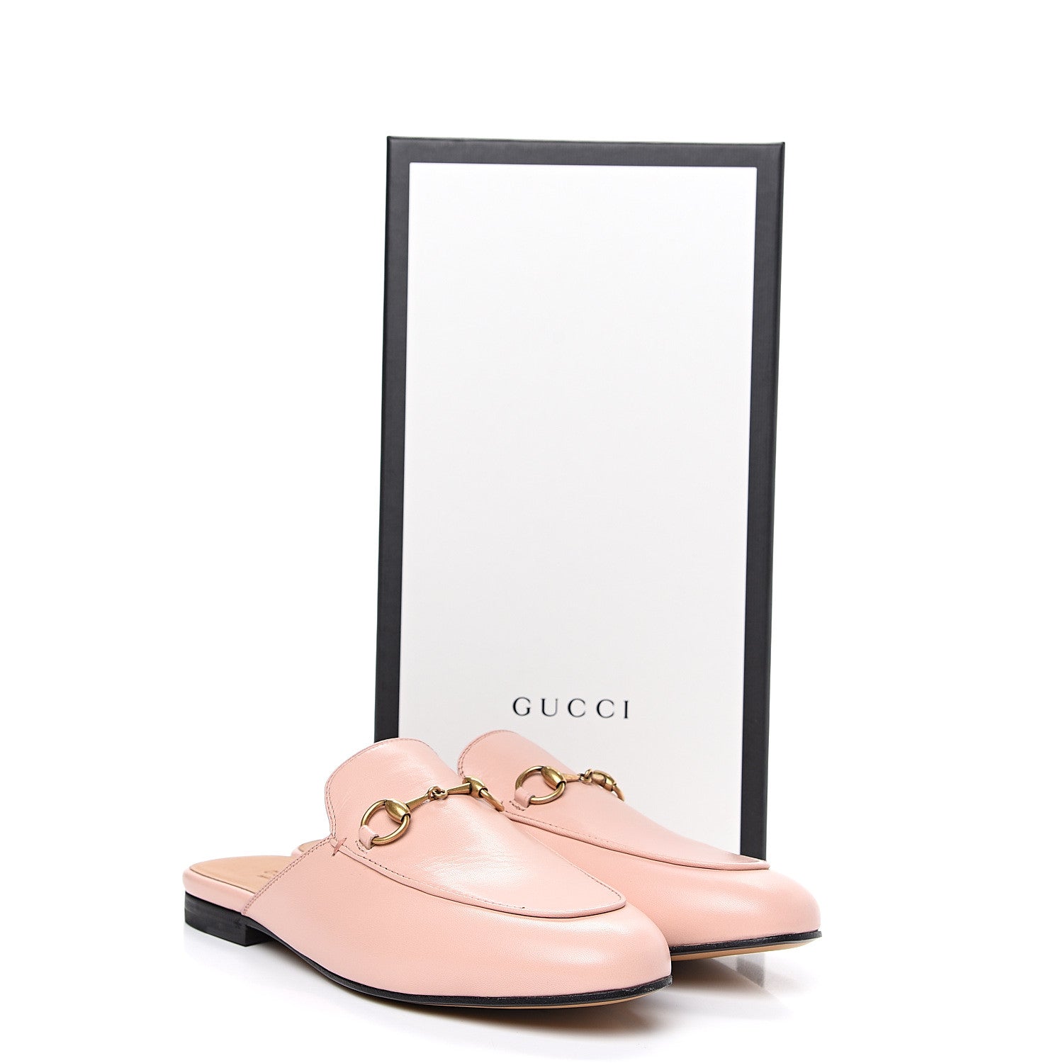 Gucci Malaga Kid Womens Princetown Slippers 37.5 Perfect Pink 10 of 10