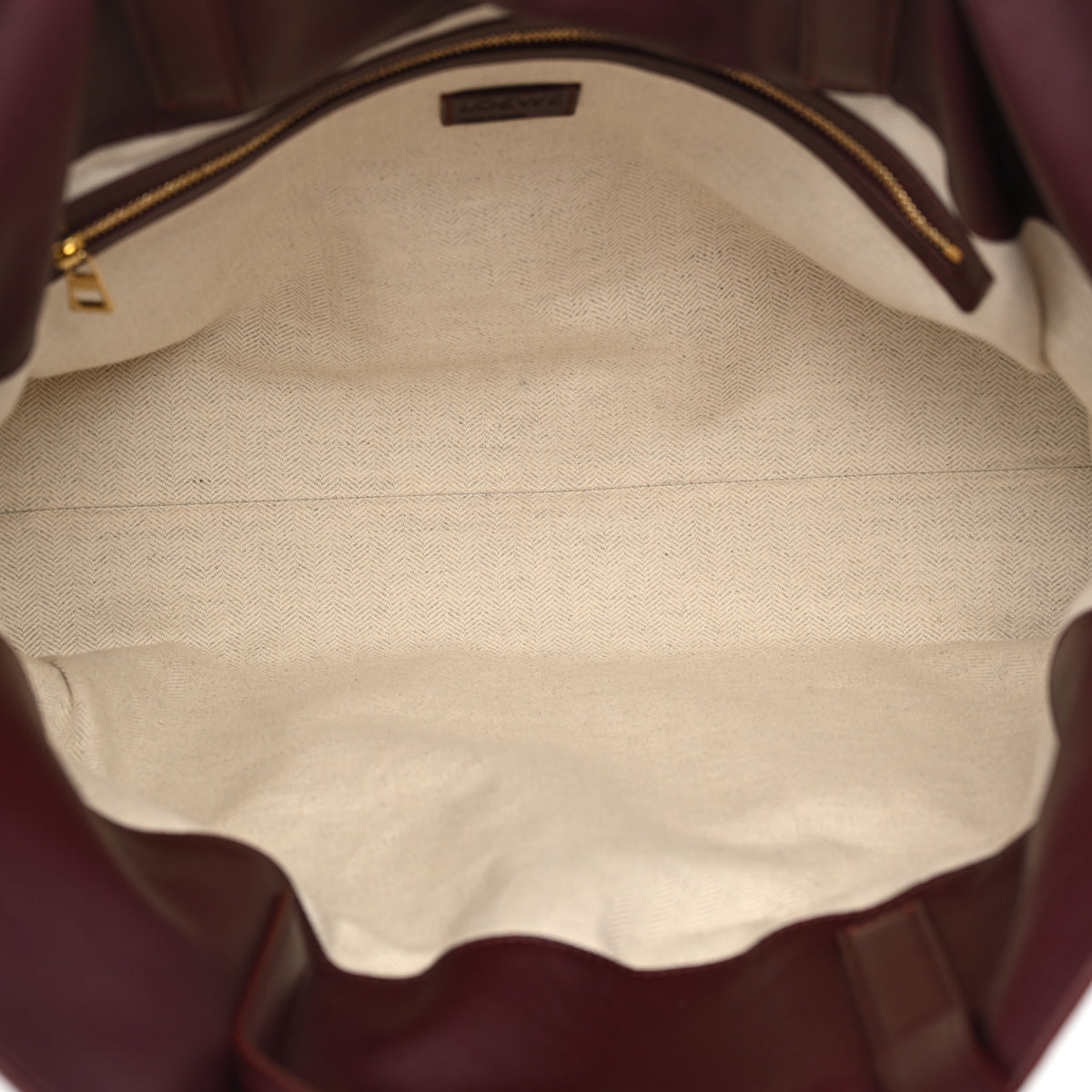 Loewe Calfskin Large Flamenco Knot Bag Dark Burgundy 5 of 10