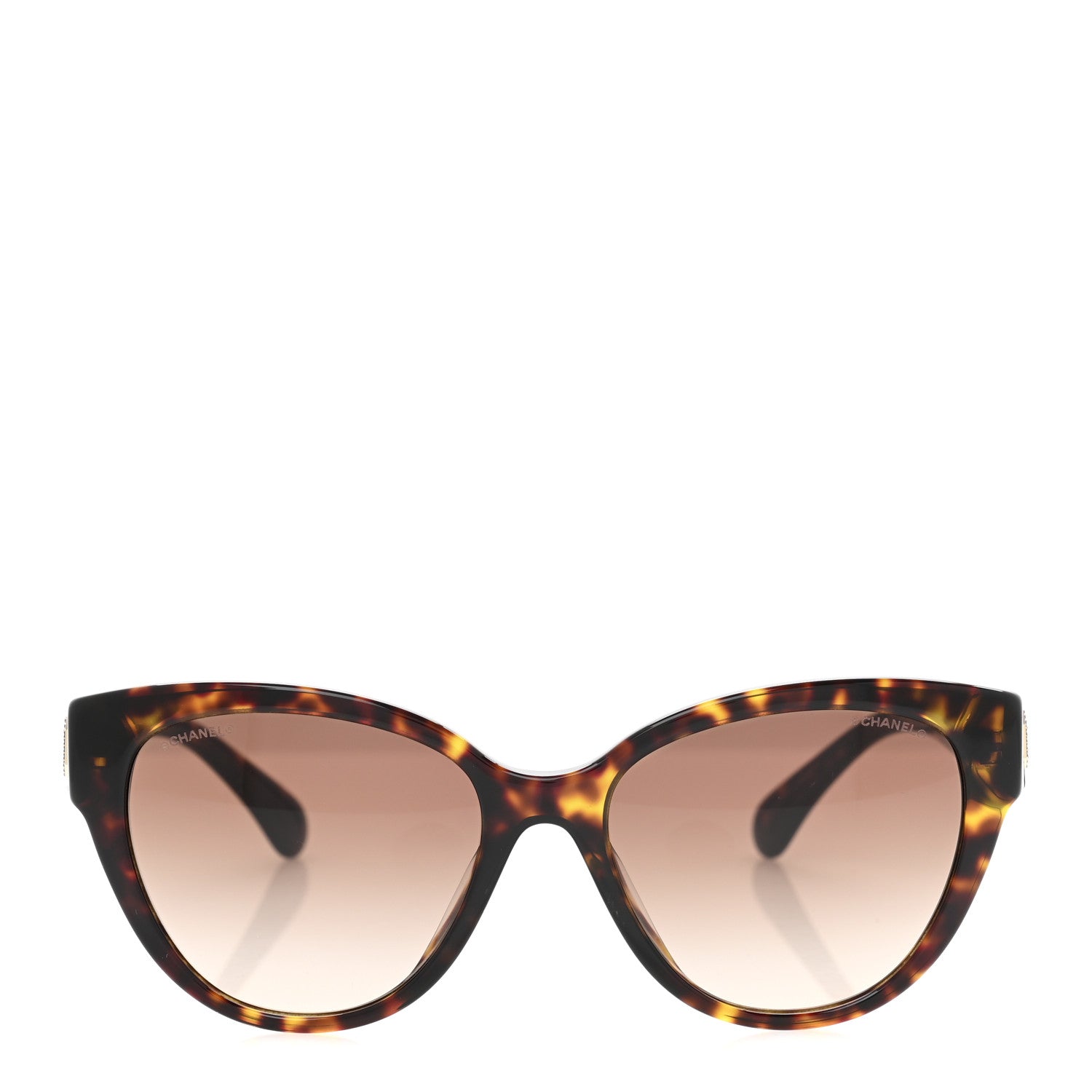 Chanel Acetate Enamel Sunglasses 5477-A Tortoise 2 of 9