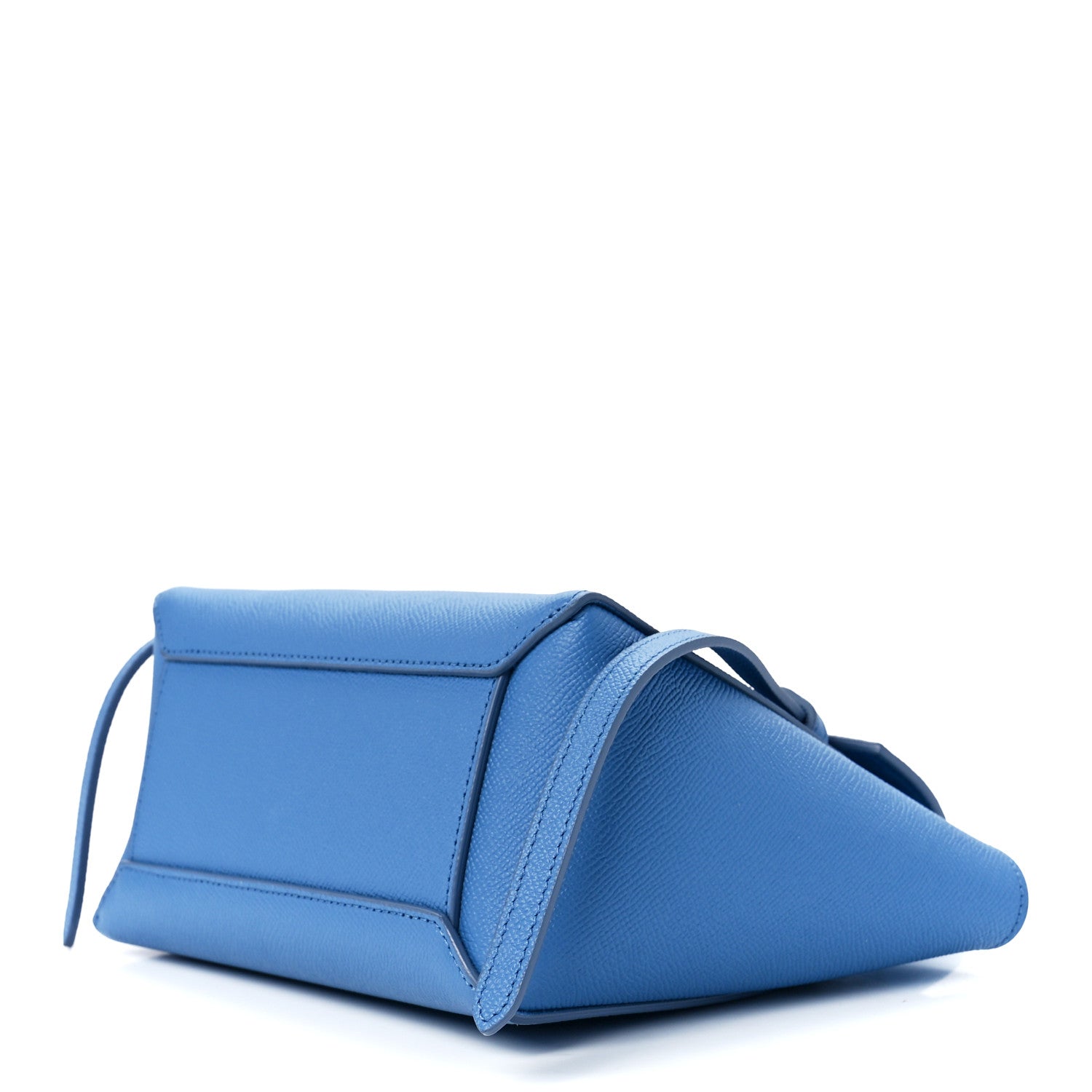Celine Grained Calfskin Nano Belt Bag Blue 9 of 11