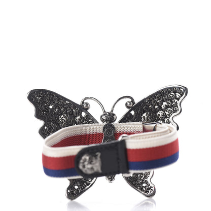Gucci Web Crystal Butterfly Bracelet 3 of 5