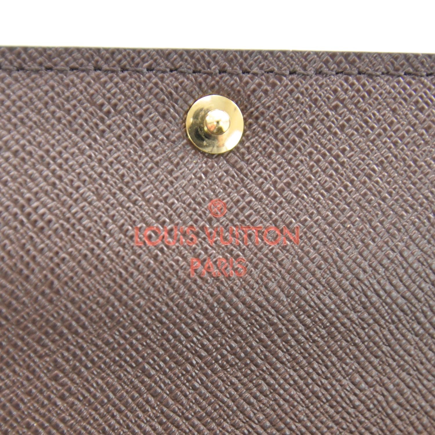 Louis Vuitton Damier Ebene Sarah Wallet 6 of 7
