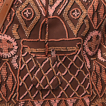 Hermes Silk Barenia Kelly En Perles Silky City 33 Bag Fauve Terre 9 of 11