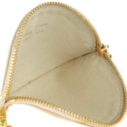 Louis Vuitton Vernis Trunks and Bags Porte-Monnaie Round Coin Purse Beige 5 of 7