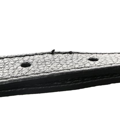 Burberry Grainy Calfskin House Check Small Bingley Black 11 of 11