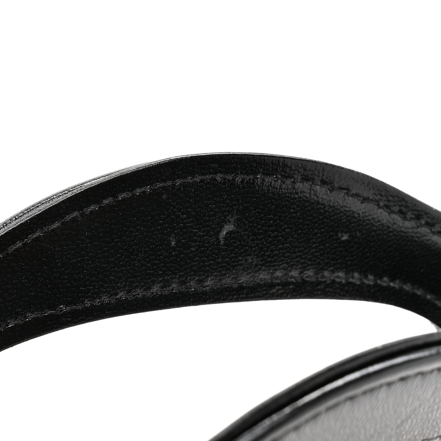 Metallic Aged Calfskin Quilted Nano 31 Shopping Bag Gold White Black