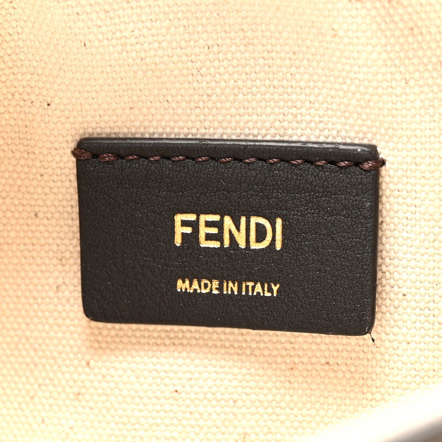 Canvas Vitello Grace F is Fendi FF Multicolor Embroidered Mini Mon Tresor Bucket Bag Grezzo Multicolor Tortora