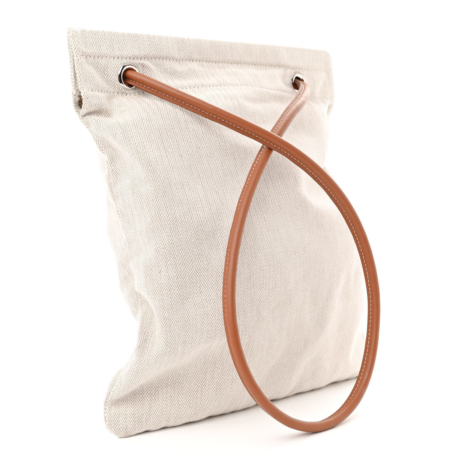 Hermes Canvas Swift Aline Grooming Bag Gold 3 of 11