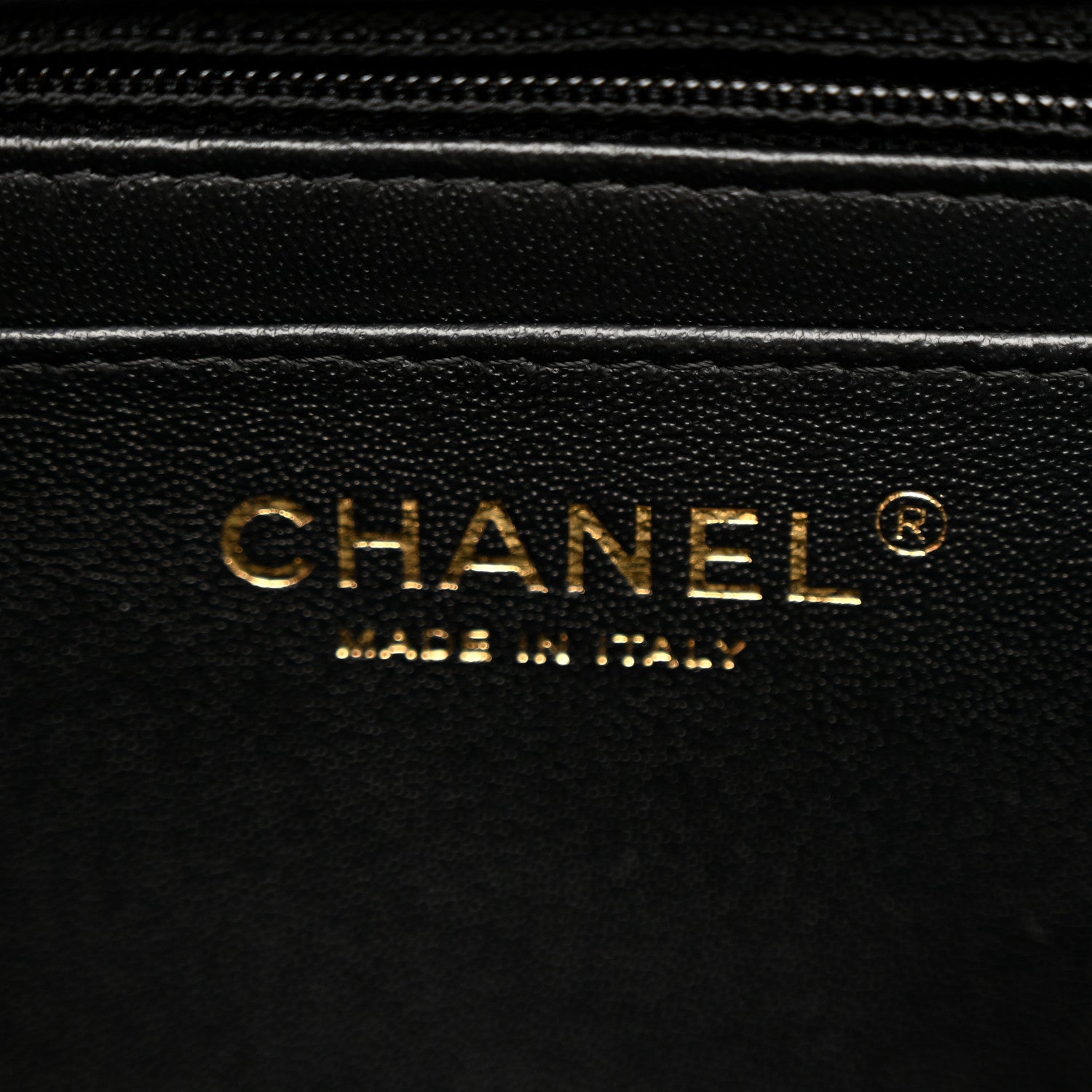 Chanel Lambskin Quilted Mini Square Flap Black 10 of 21