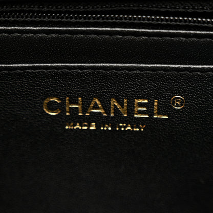 Chanel Lambskin Quilted Mini Square Flap Black 10 of 21