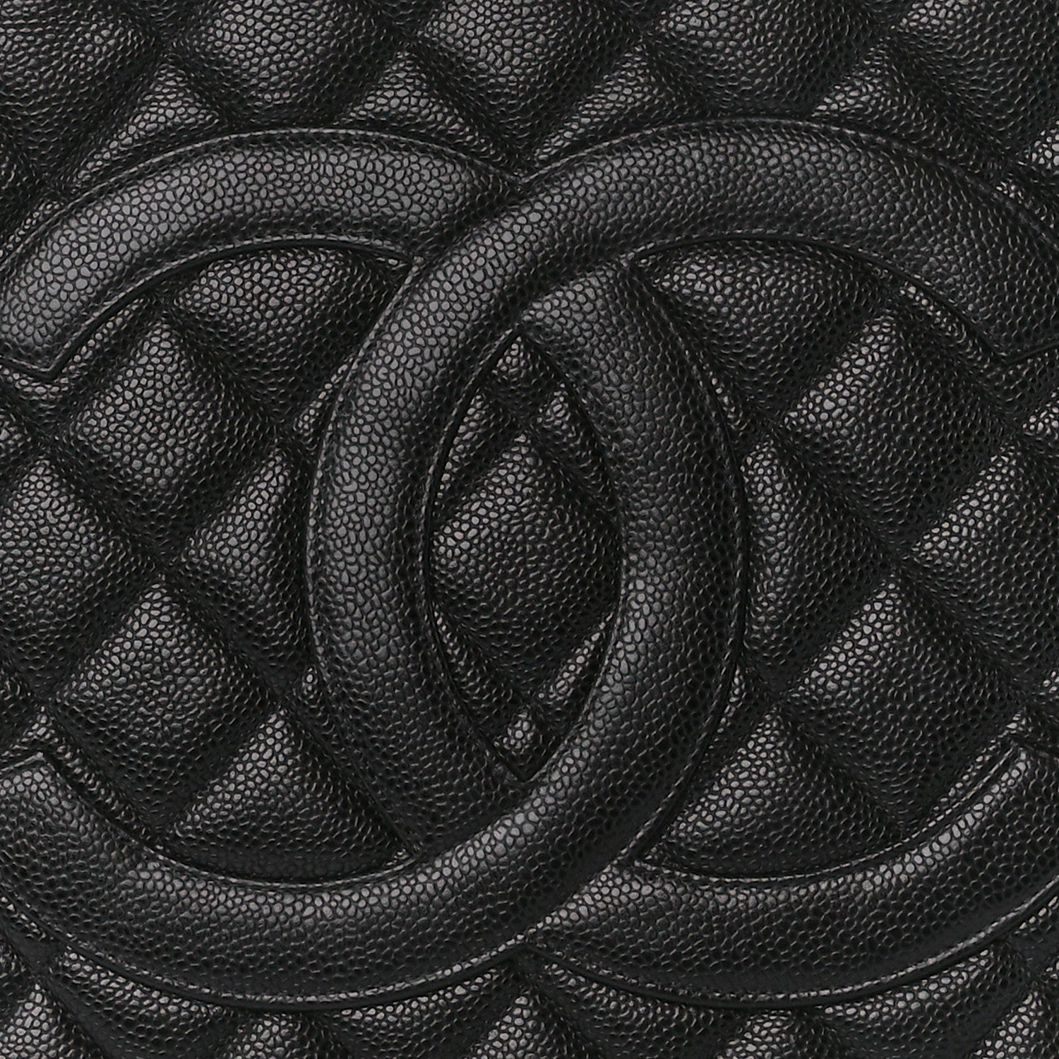 Chanel Caviar Quilted Medallion Tote Black 8 of 10