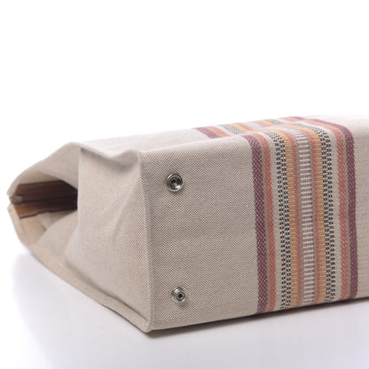 Hermes Toile Mira Ganges Tote Natural Multicolor 16 of 17