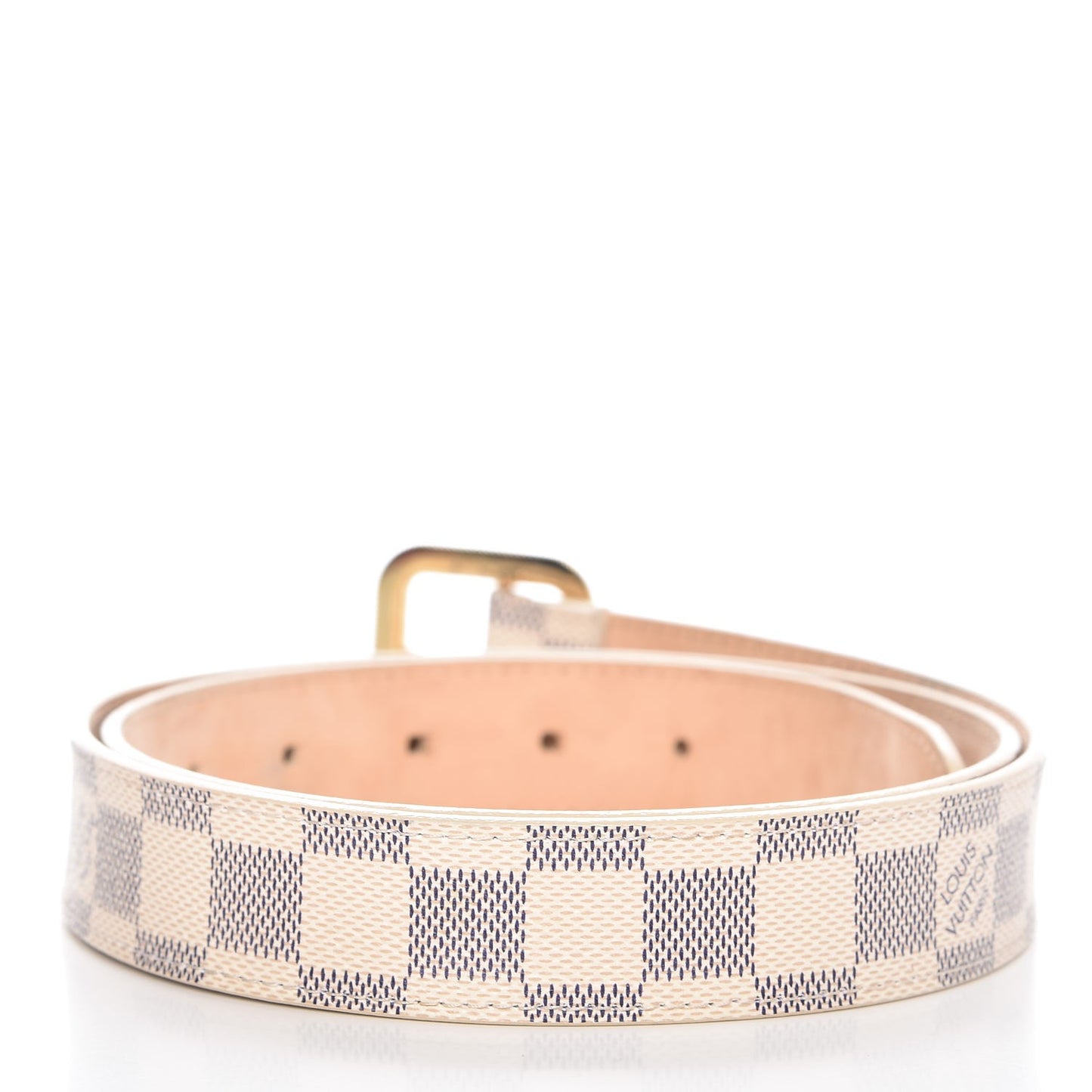 Damier Azur 30mm Tresor Belt 95 38