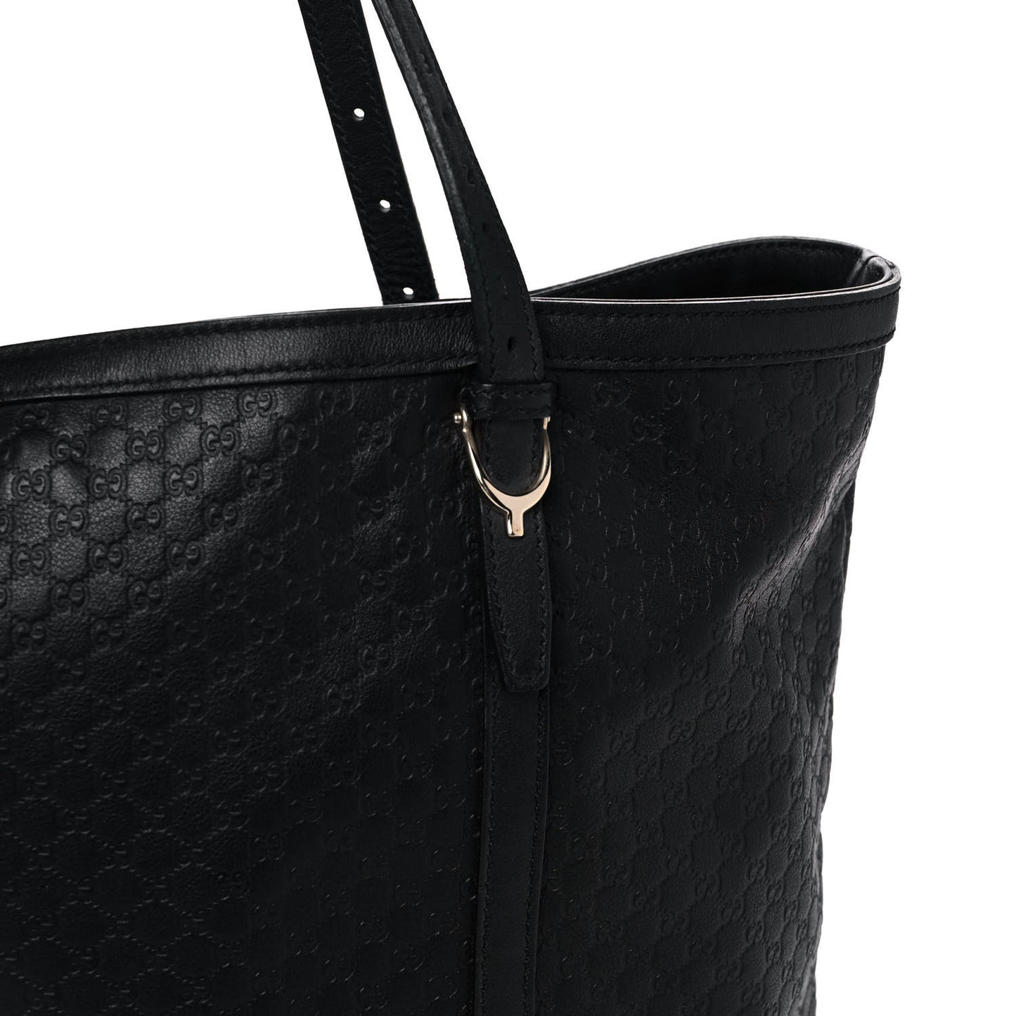 Microguccissima Medium Nice Tote Black