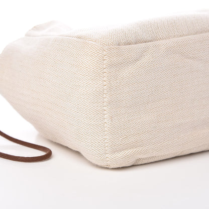 Hermes Canvas Barenia Fourbi 25 MM Pouch Naturel Fauve 8 of 11