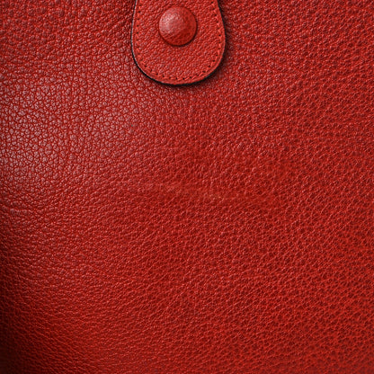 Hermes Taurillon Clemence Evelyne GM Rouge 11 of 11