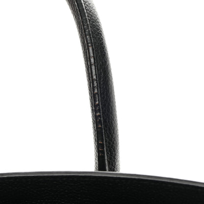 Saint Laurent Grained Calfskin Small Sac De Jour Black 12 of 12
