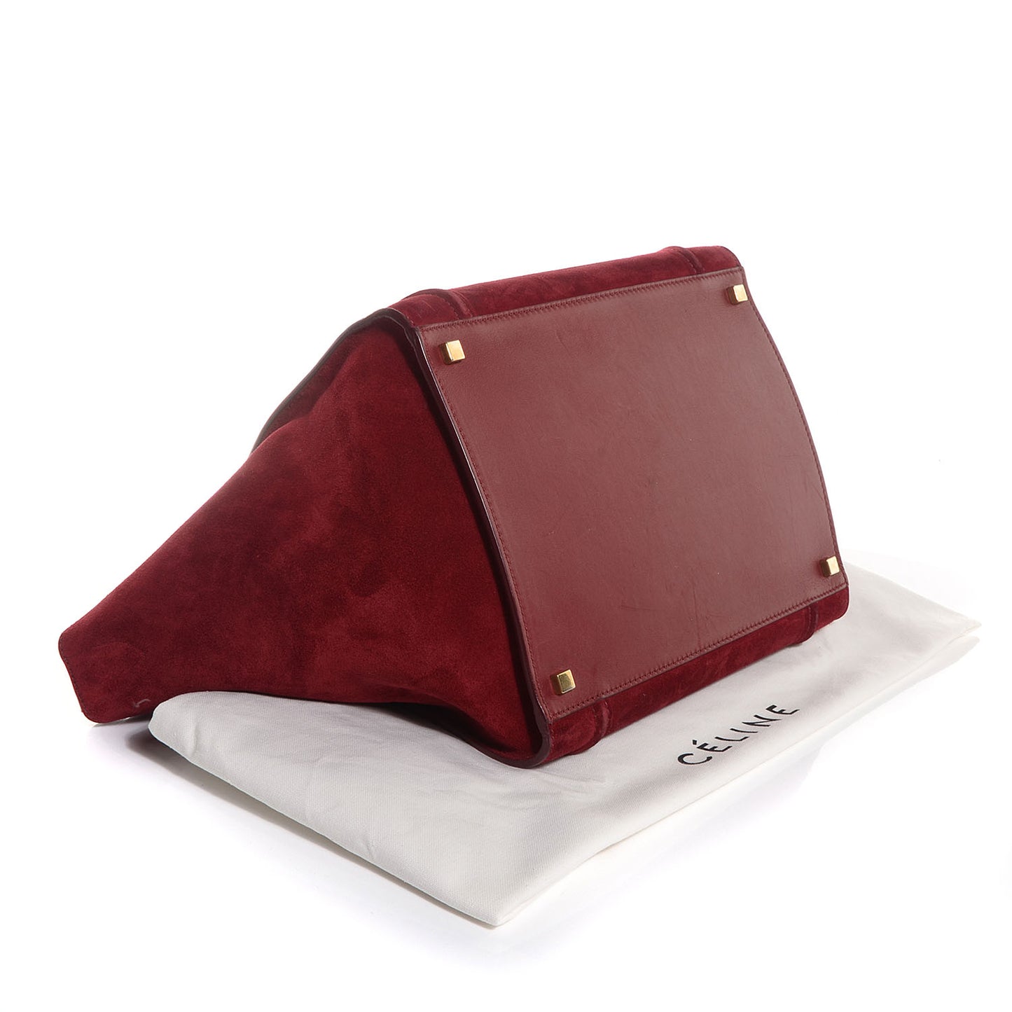 Suede Medium Phantom Luggage Burgundy