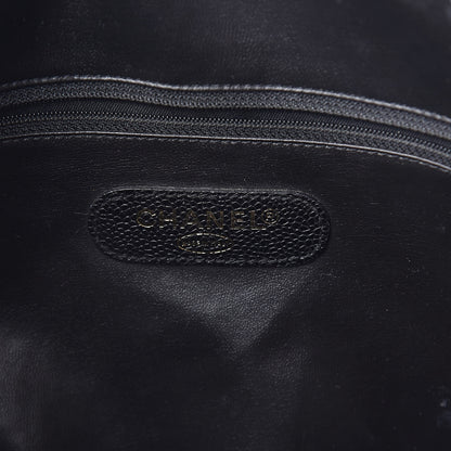 Chanel Caviar CC Tote Black 6 of 10