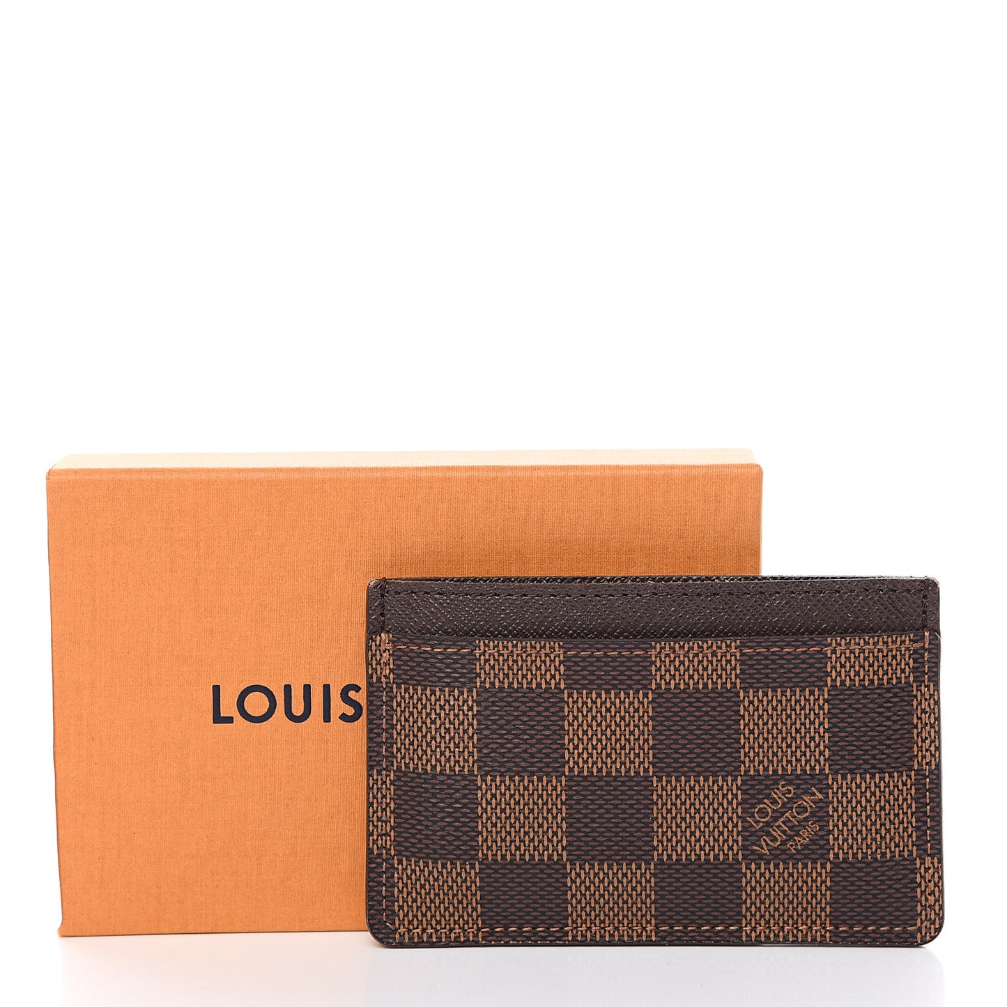 Damier Ebene Card Holder