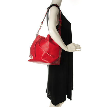 Louis Vuitton Epi Petit Noe Castillan Red 2 of 6