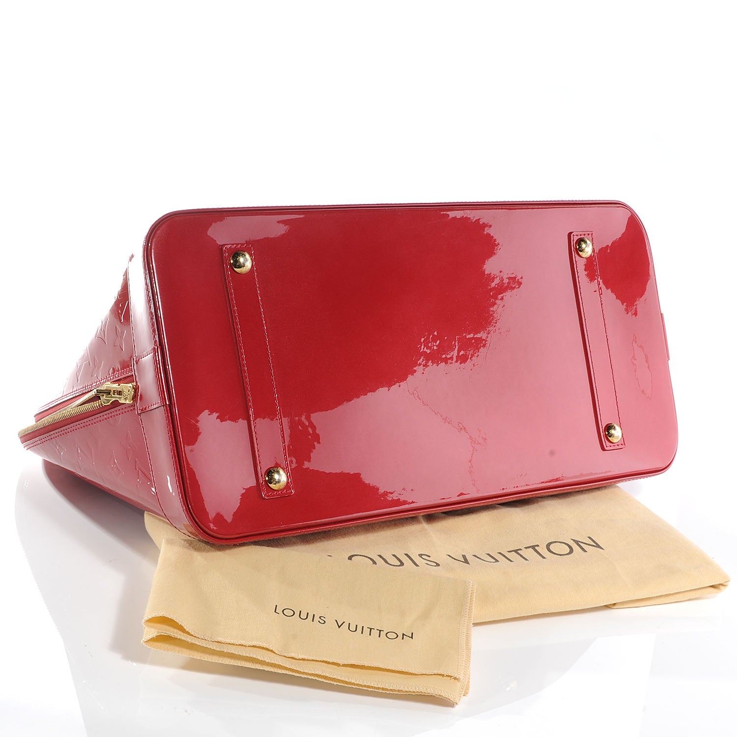 Louis Vuitton Vernis Alma GM Pomme D'Amour 4 of 7