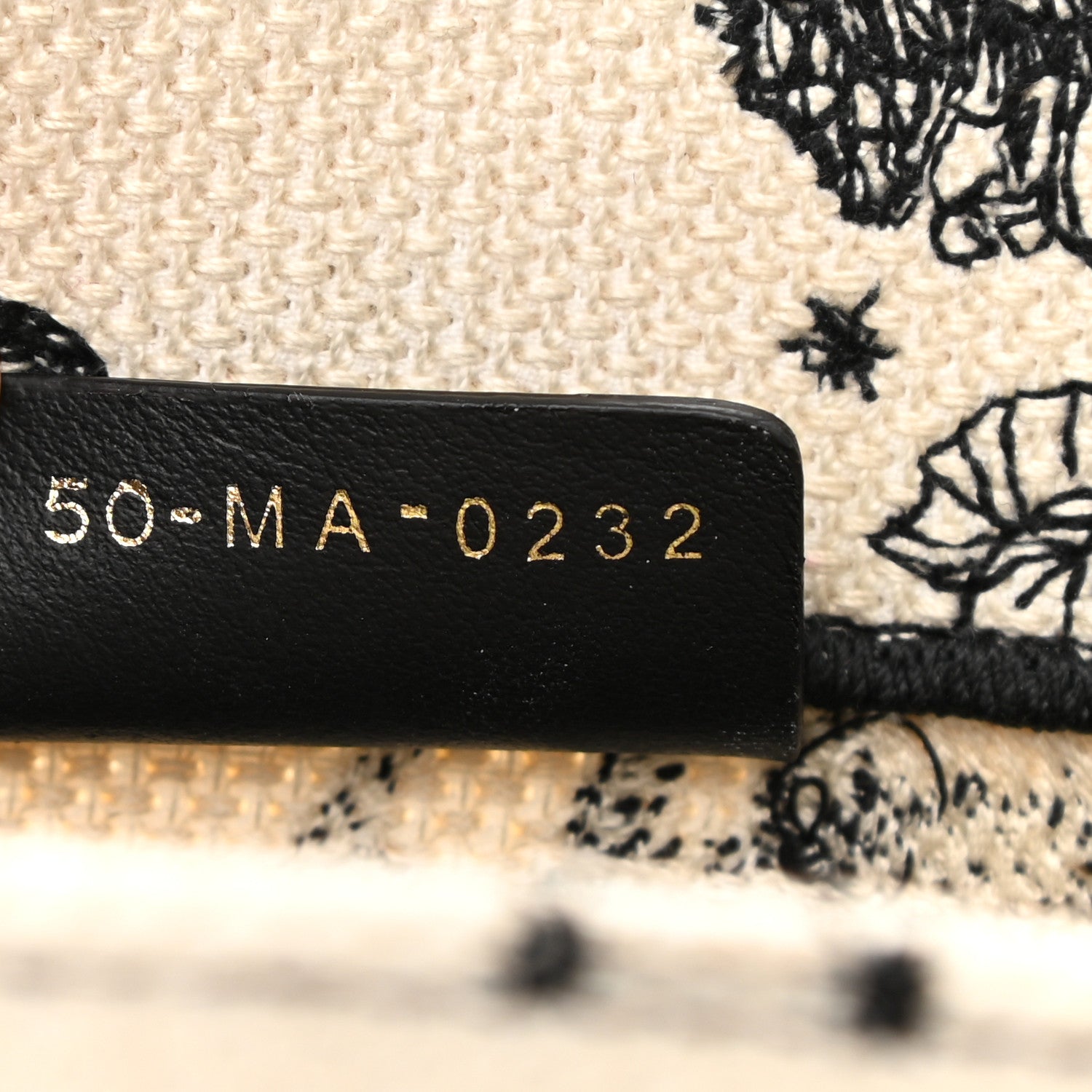 Christian Dior Canvas Embroidered Small Zodiac Toile De Jouy Book Tote Latte 7 of 9
