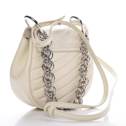 Chloe Calfskin Quilted Mini Drew Bijou Shoulder Bag Natural White 3 of 8