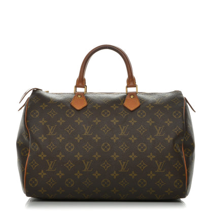 Louis Vuitton Monogram Speedy 35 1 of 10