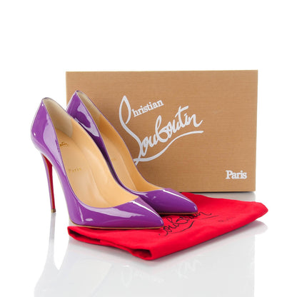 Christian Louboutin Patent Pigalle Follies 100 Pumps 38.5 Digitale 7 of 7