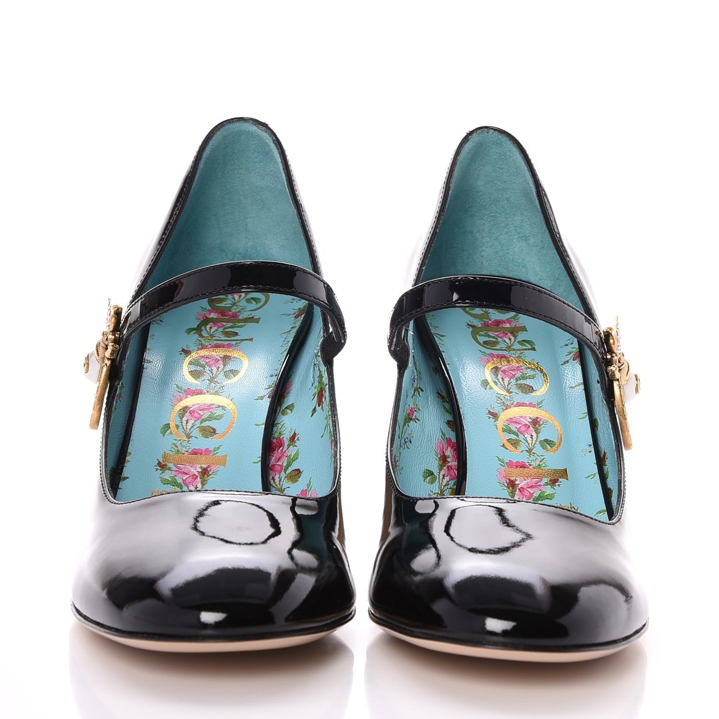 Vernice Crystal Lois Bee Mary Jane Pumps 37 Black