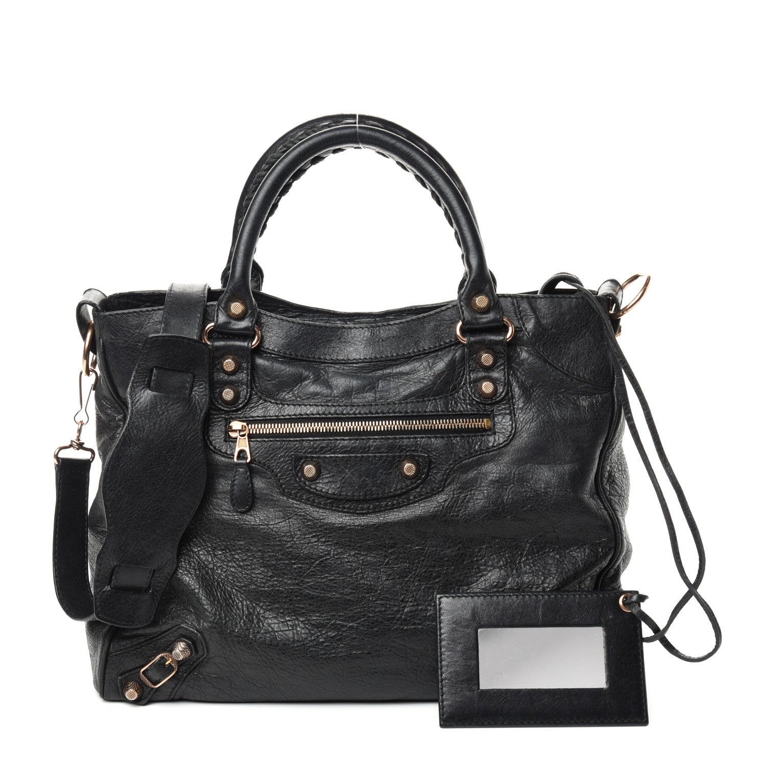 Balenciaga Agneau Giant 12 Rose Gold Hardware Velo Black 3 of 11