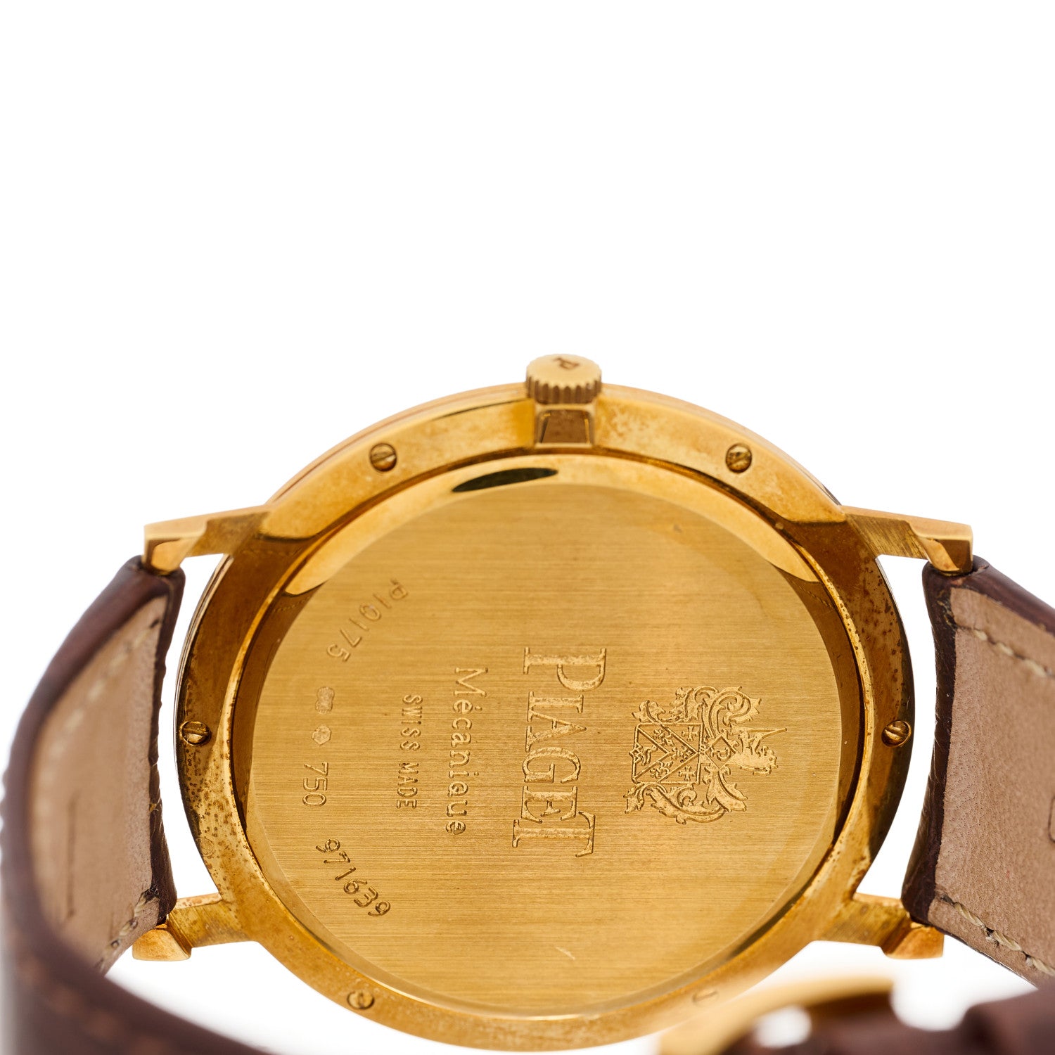 Piaget 18K Yellow Gold Alligator 38mm Altiplano Manual Winding Watch 4 of 4