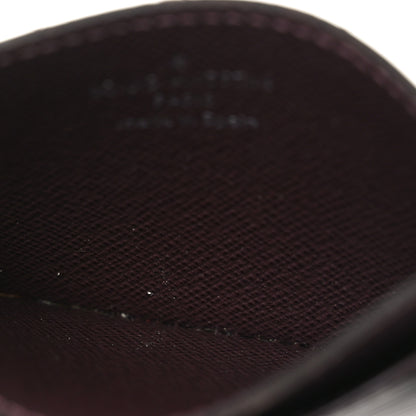 Louis Vuitton Epi Card Holder Moka 5 of 7