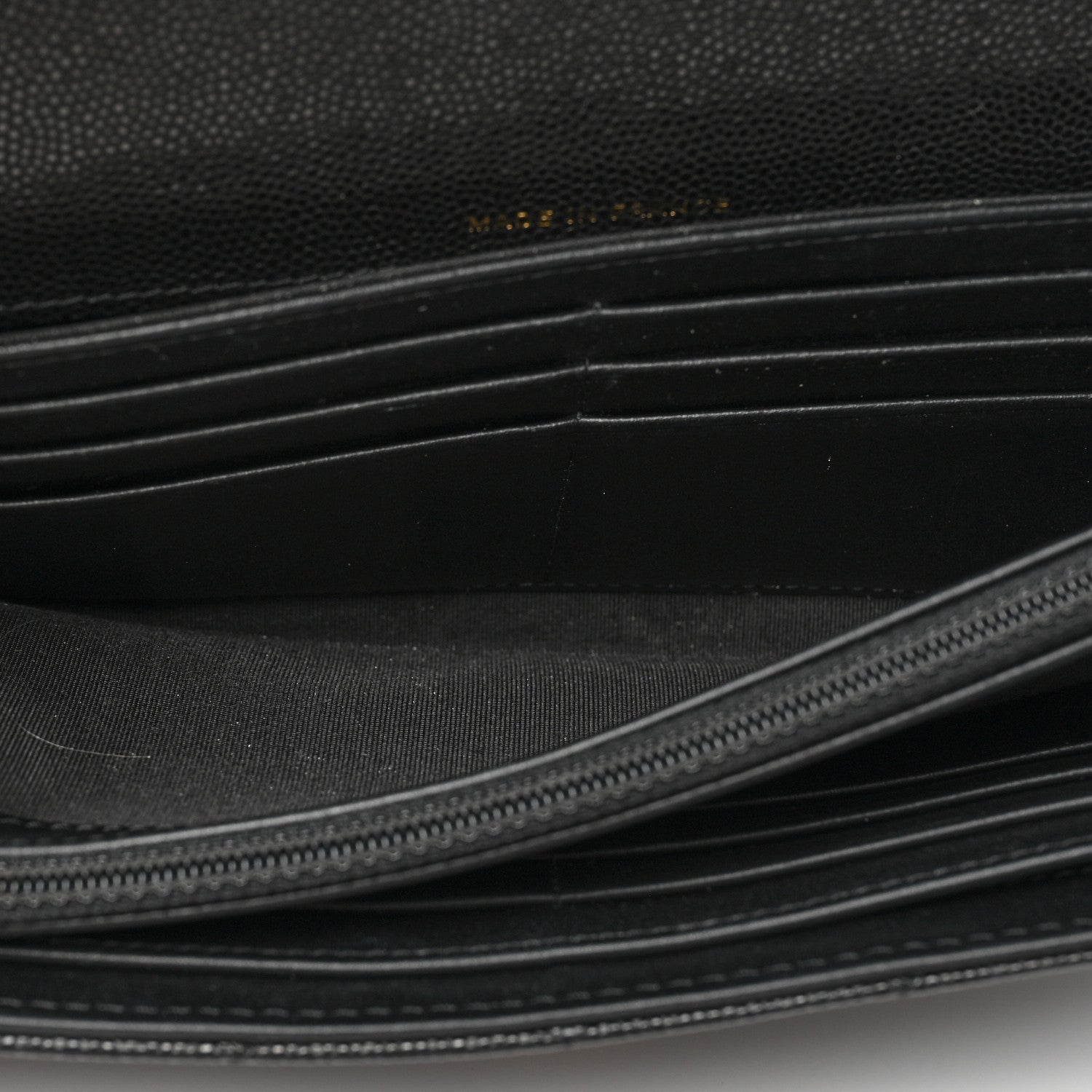 Chanel Caviar Quilted Long Boy Flap Wallet Black 5 of 14