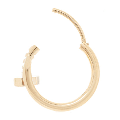 Cartier 18K Yellow Gold Juste Un Clou Single Hoop Earring 3 of 7