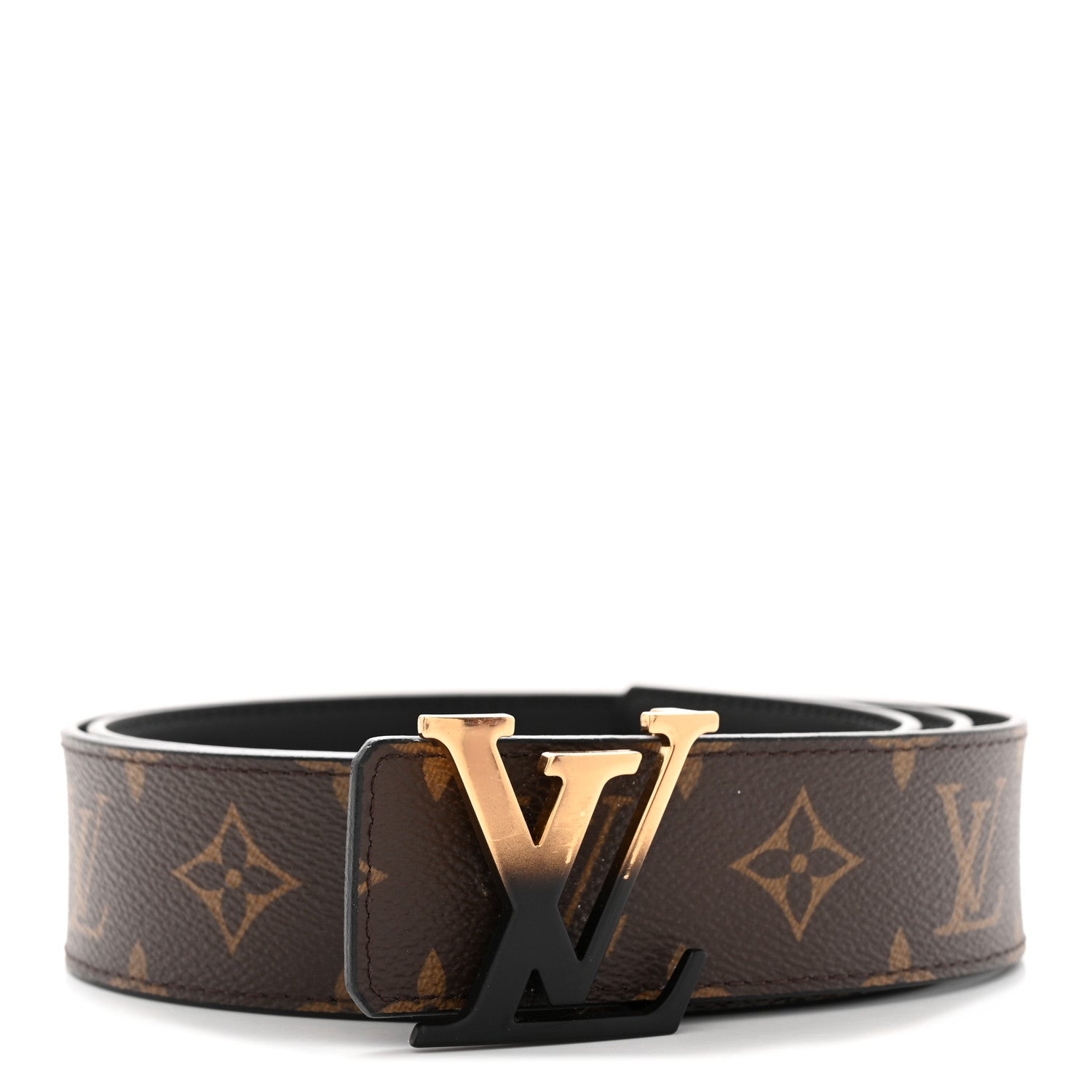Louis Vuitton Calfskin Monogram 40mm Spray LV Reversible Belt 100 40 1 of 9