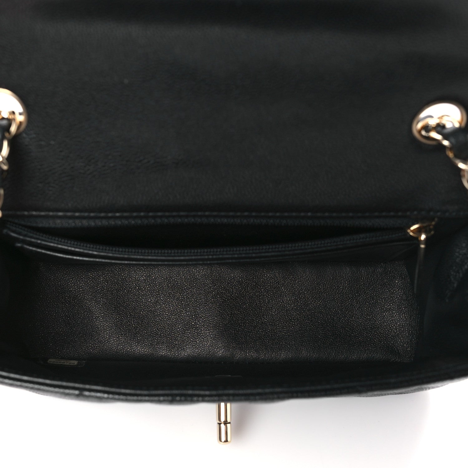 Chanel Caviar Quilted Mini Rectangular Flap Black 5 of 10