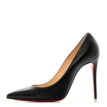Christian Louboutin Shiny Nappa Kate 100 Pumps 38.5 Black 1 of 10