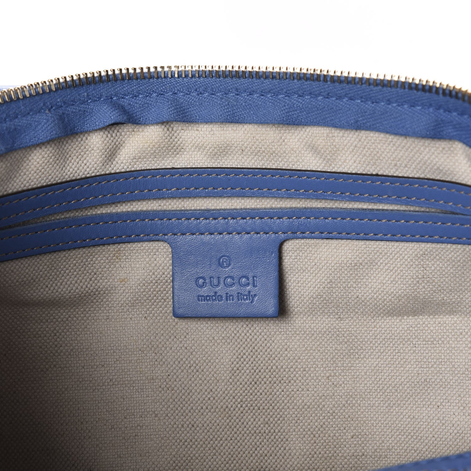 Gucci GG Plus Monogram Medium Joy Boston Light Blue 8 of 12
